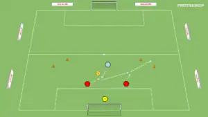 artykuły Fragment gry w bronieniu 1v2 + Br