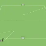 Read more about the article Gra 1v1 – drybling + zdobycie przestrzeni