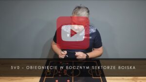artykuły 3v0 – obiegnięcie w bocznym sektorze boiska