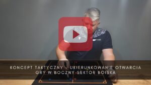 artykuły Koncept taktyczny – Ukierunkowanie otwarcia gry w boczny sektor boiska.