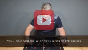 artykuły 7v5-obiegnięcie w bocznym sektorze boiska