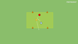 Read more about the article 1v1 – złap mnie (akcent na odbiór piłki)